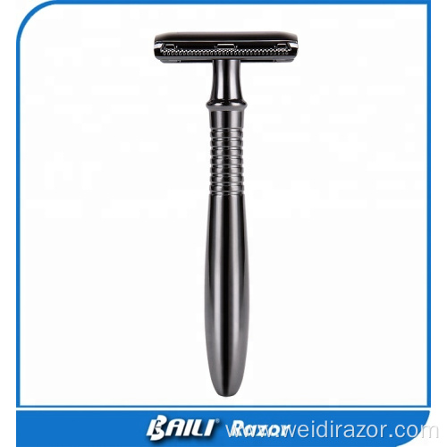 Safety Razor,Classic Long Handle Safety Wet Shaving Kit